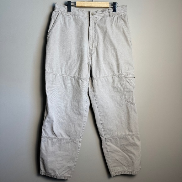 Royal Robbins Men's Canvas Outdoor Chino Pants Beige Size 36/32 Hiking Festival - Picture 1 of 16